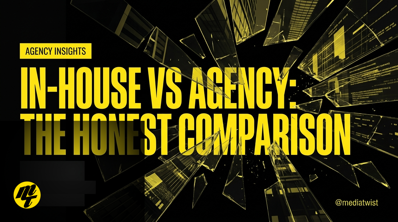 In-house vs agency: the honest comparison