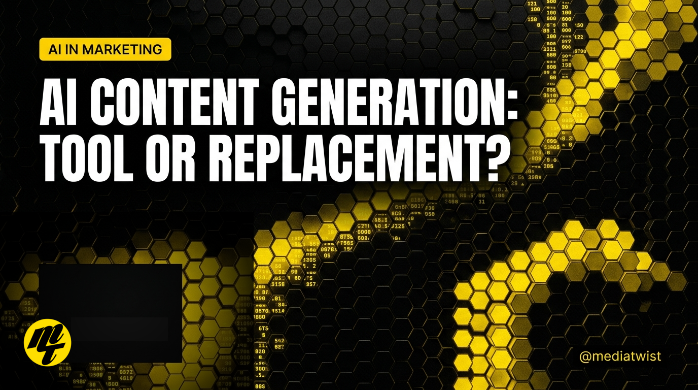 AI content generation: tool or replacement?