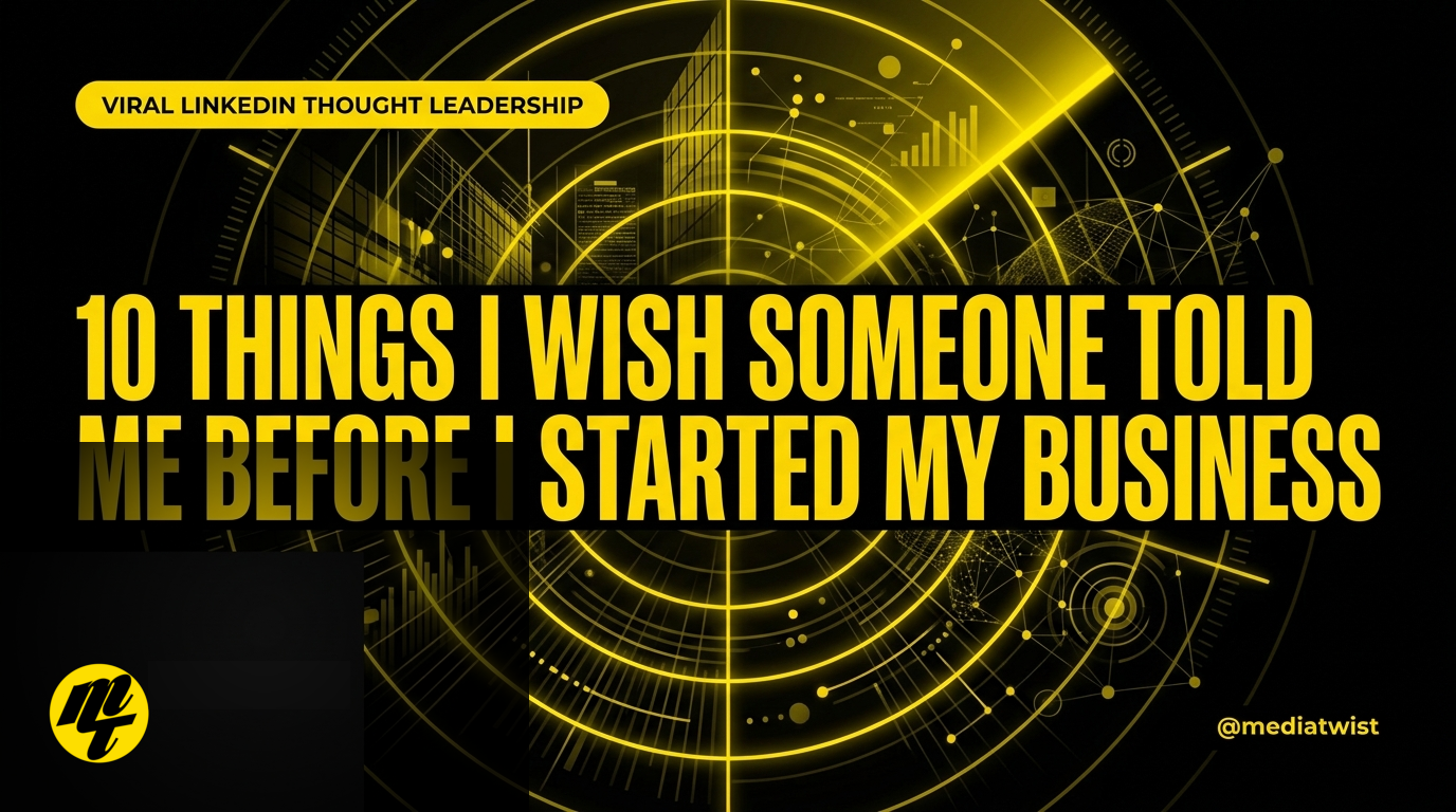 10 things I wish someone told me before I started my business